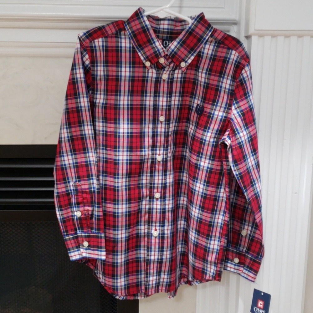 NWT Boy Chaps Shirt
